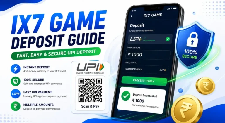 IX7 Game Deposit